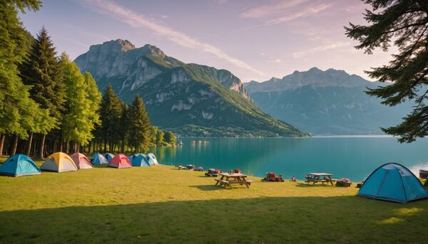 Comment trouver un camping au bord du lac d'Annecy avec des bons plans ?