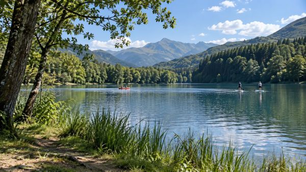 Profiter du lac de Lourdes pour des activités en pleine nature