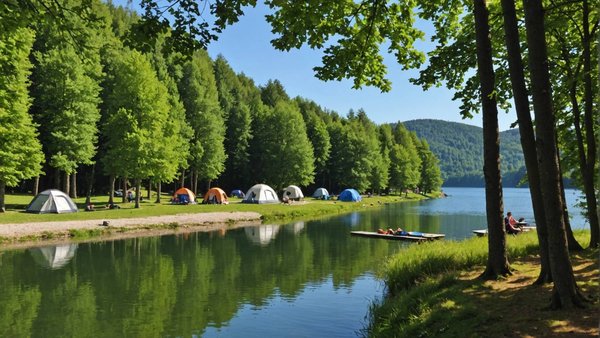 Top 5 des bons plans camping au bord d'un lac en France pour un été inoubliable