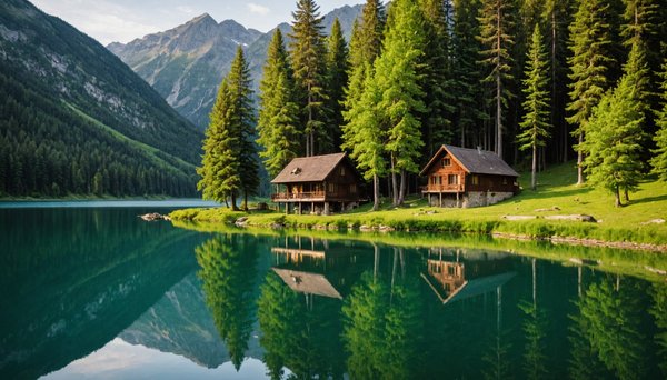 Trouver un hébergement nature au bord d'un lac
